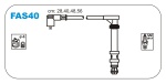 PRZEWODY ZAPŁONOWE, zestaw : FAS40